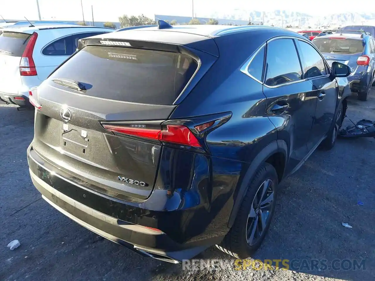 4 Фотография поврежденного автомобиля JTJGARBZ3M5033351 LEXUS NX 2021