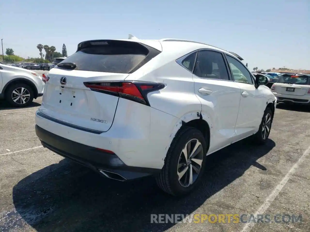 4 Photograph of a damaged car JTJGARBZ4M5026764 LEXUS NX 2021