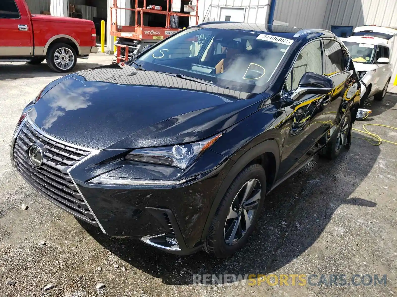 2 Фотография поврежденного автомобиля JTJGARBZ5M2181969 LEXUS NX 2021