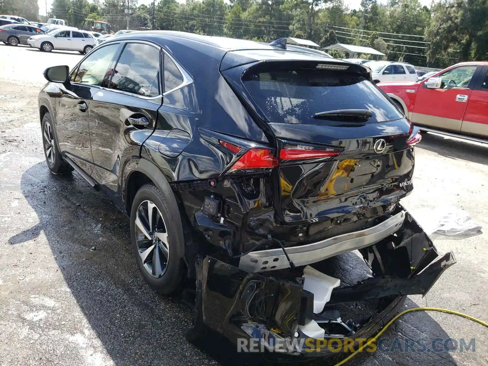 3 Photograph of a damaged car JTJGARBZ5M2181969 LEXUS NX 2021