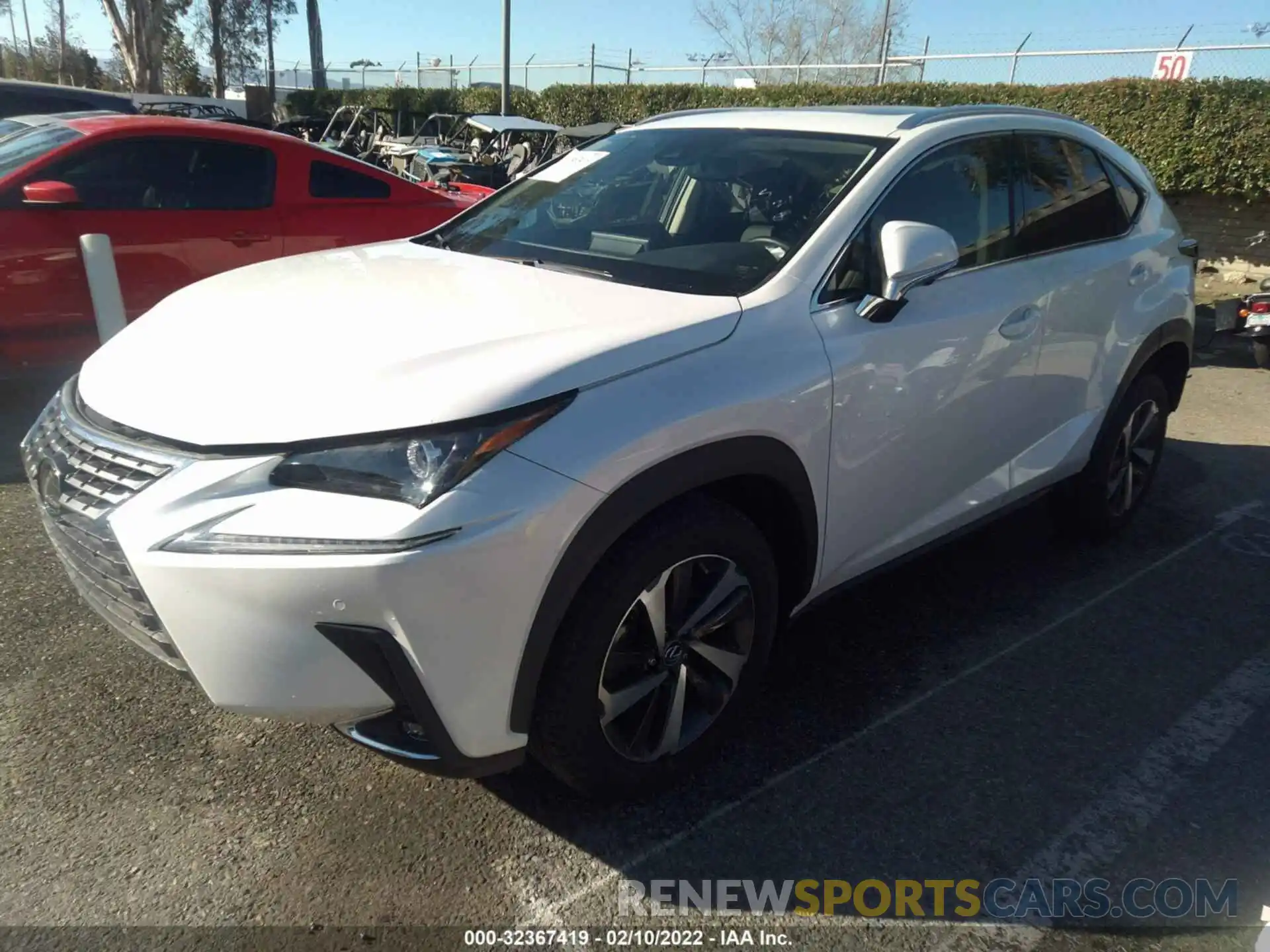 2 Photograph of a damaged car JTJGARBZ5M5024392 LEXUS NX 2021