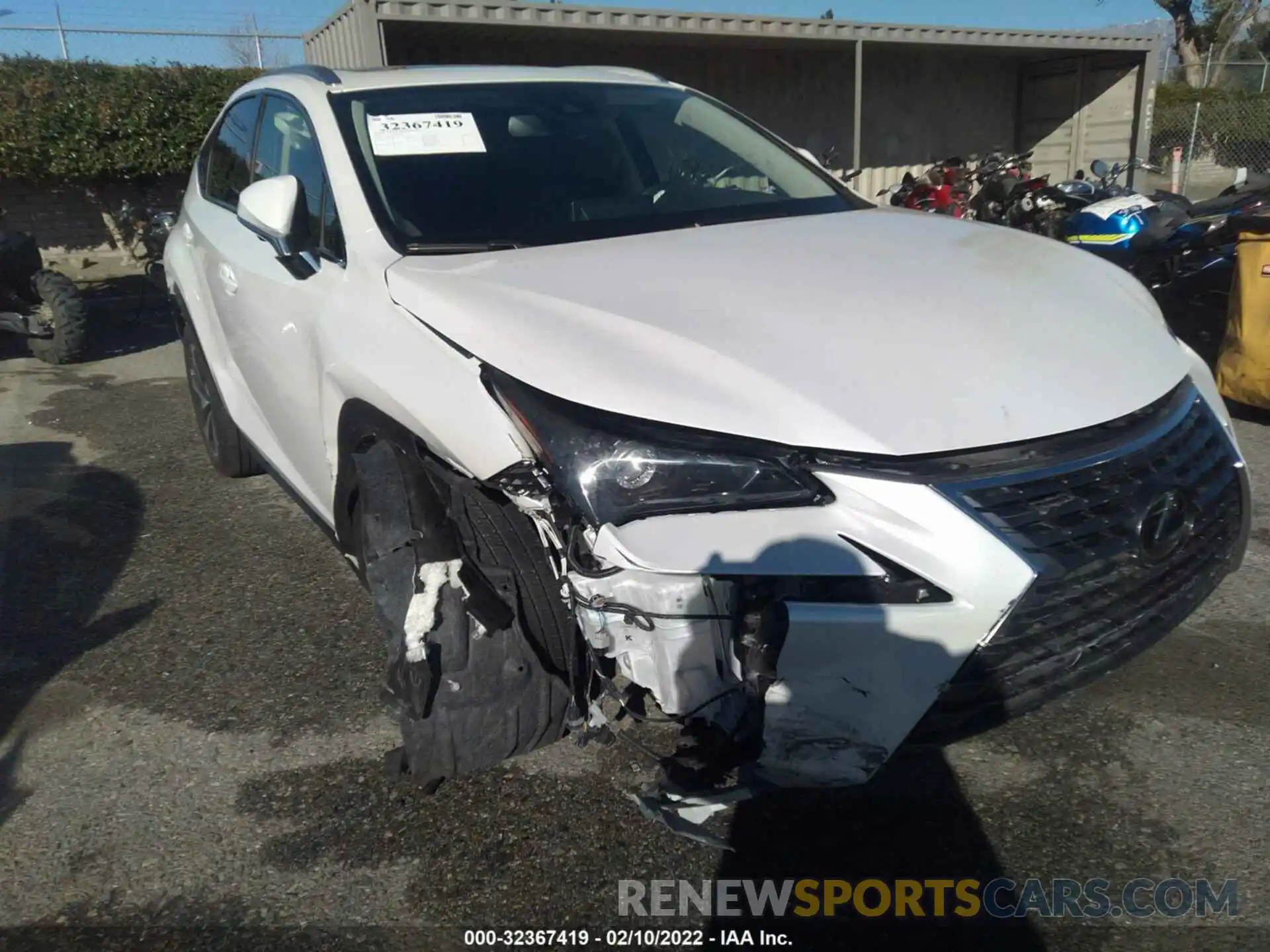 6 Photograph of a damaged car JTJGARBZ5M5024392 LEXUS NX 2021