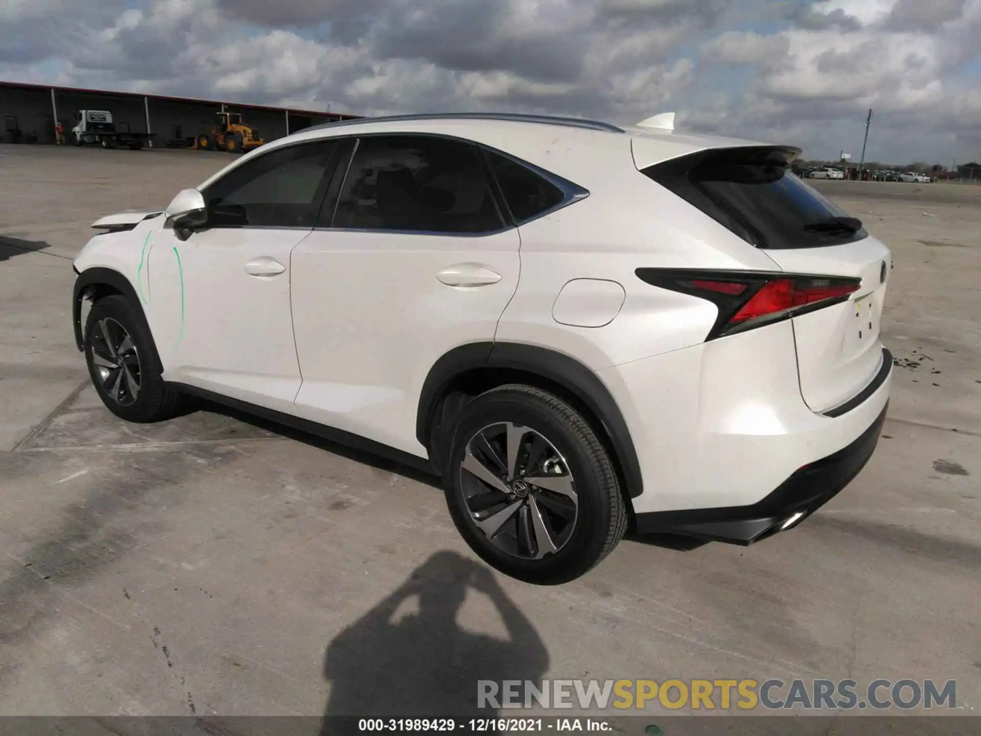 3 Фотография поврежденного автомобиля JTJGARBZ5M5029155 LEXUS NX 2021