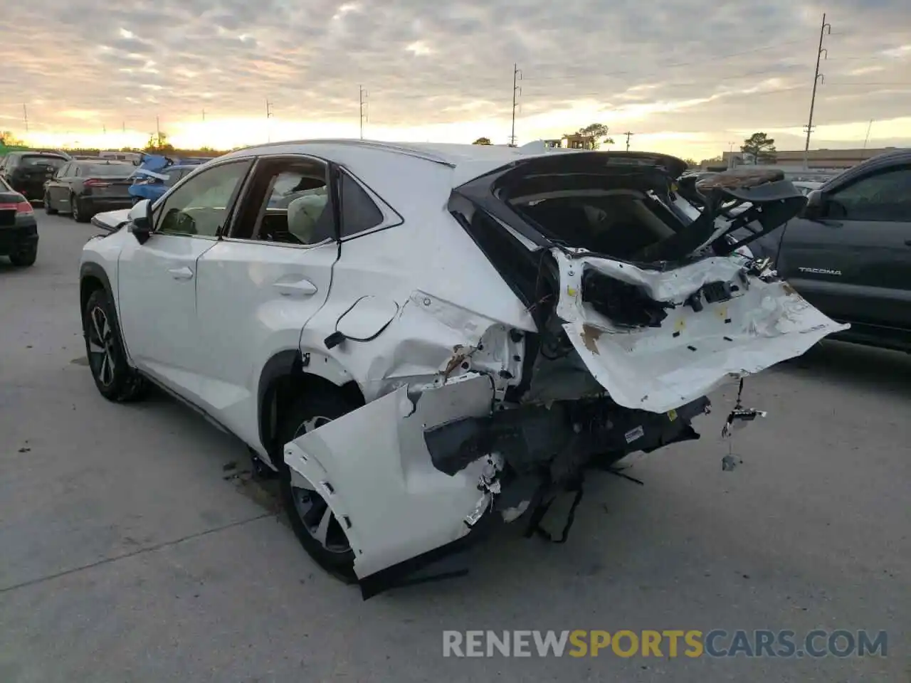 3 Photograph of a damaged car JTJGARBZ5M5029916 LEXUS NX 2021