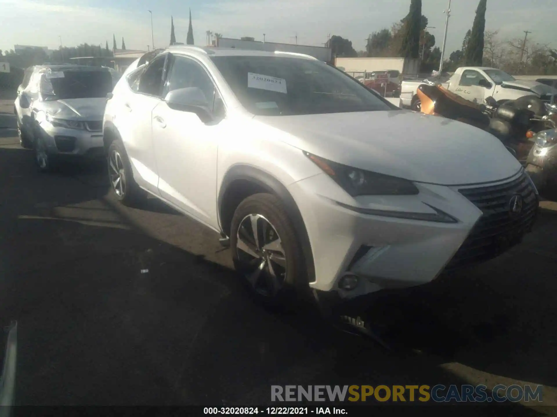 1 Фотография поврежденного автомобиля JTJGARBZ5M5035814 LEXUS NX 2021