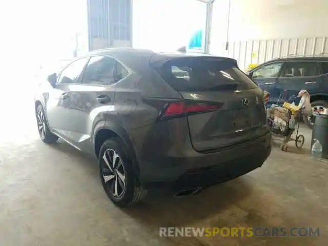 3 Photograph of a damaged car JTJGARBZ6M2179180 LEXUS NX 2021