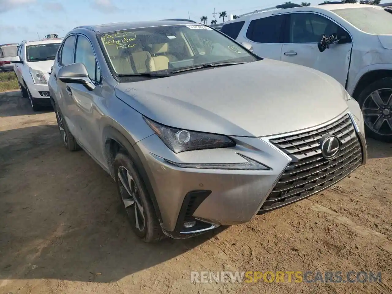 1 Photograph of a damaged car JTJGARBZ6M2181057 LEXUS NX 2021