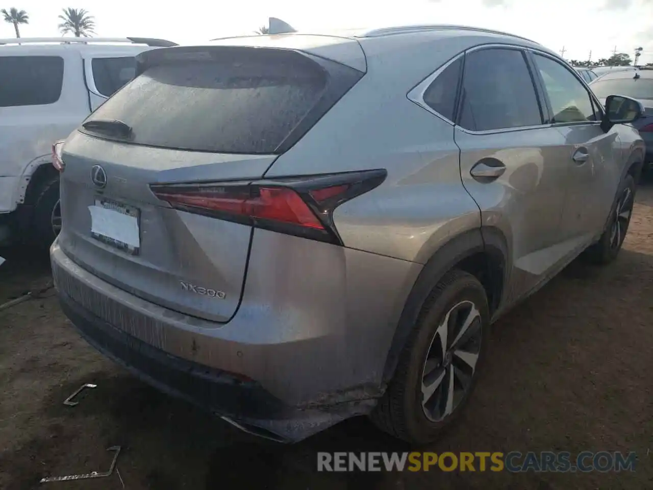 4 Photograph of a damaged car JTJGARBZ6M2181057 LEXUS NX 2021