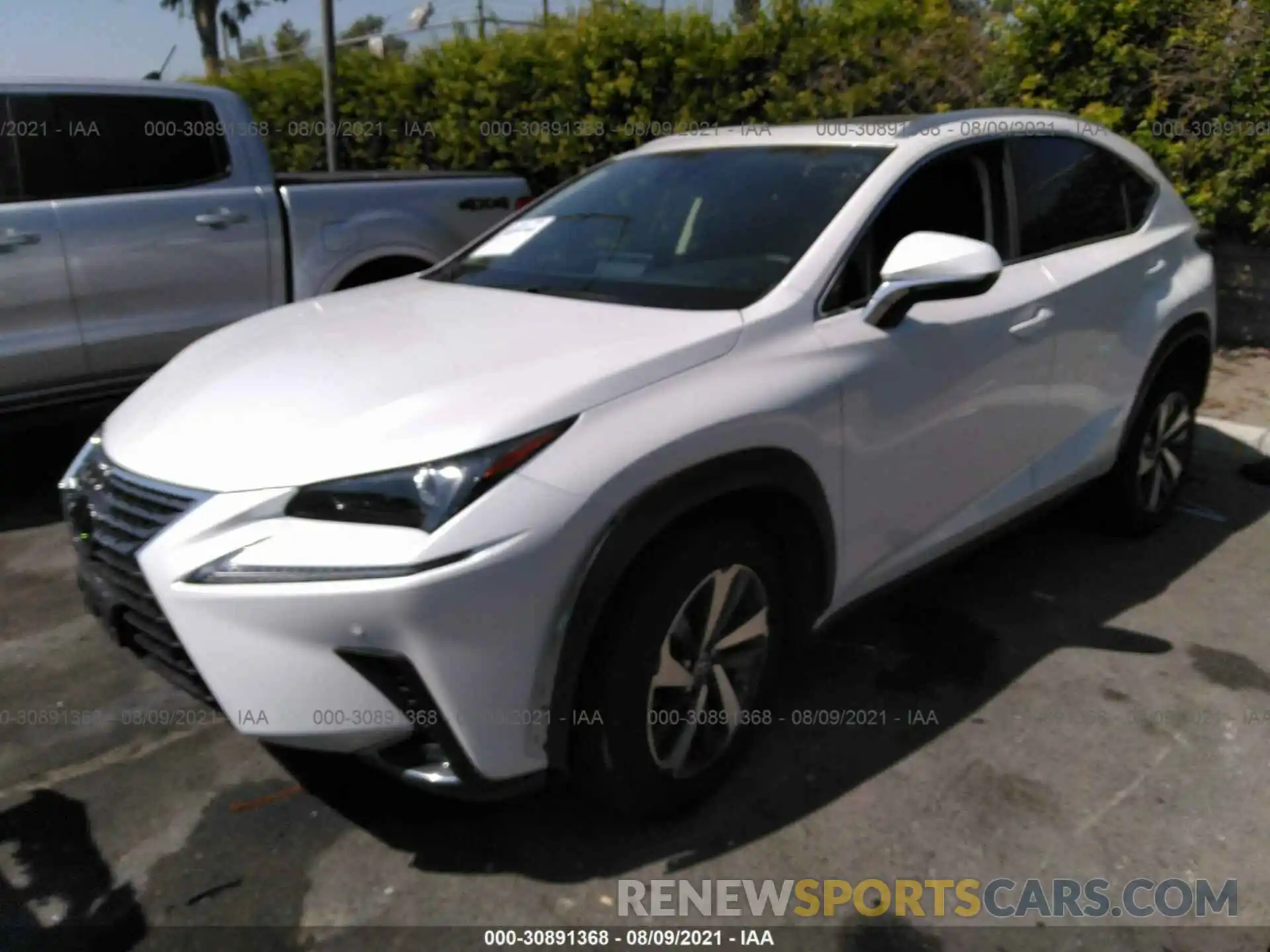 2 Фотография поврежденного автомобиля JTJGARBZ6M5026023 LEXUS NX 2021