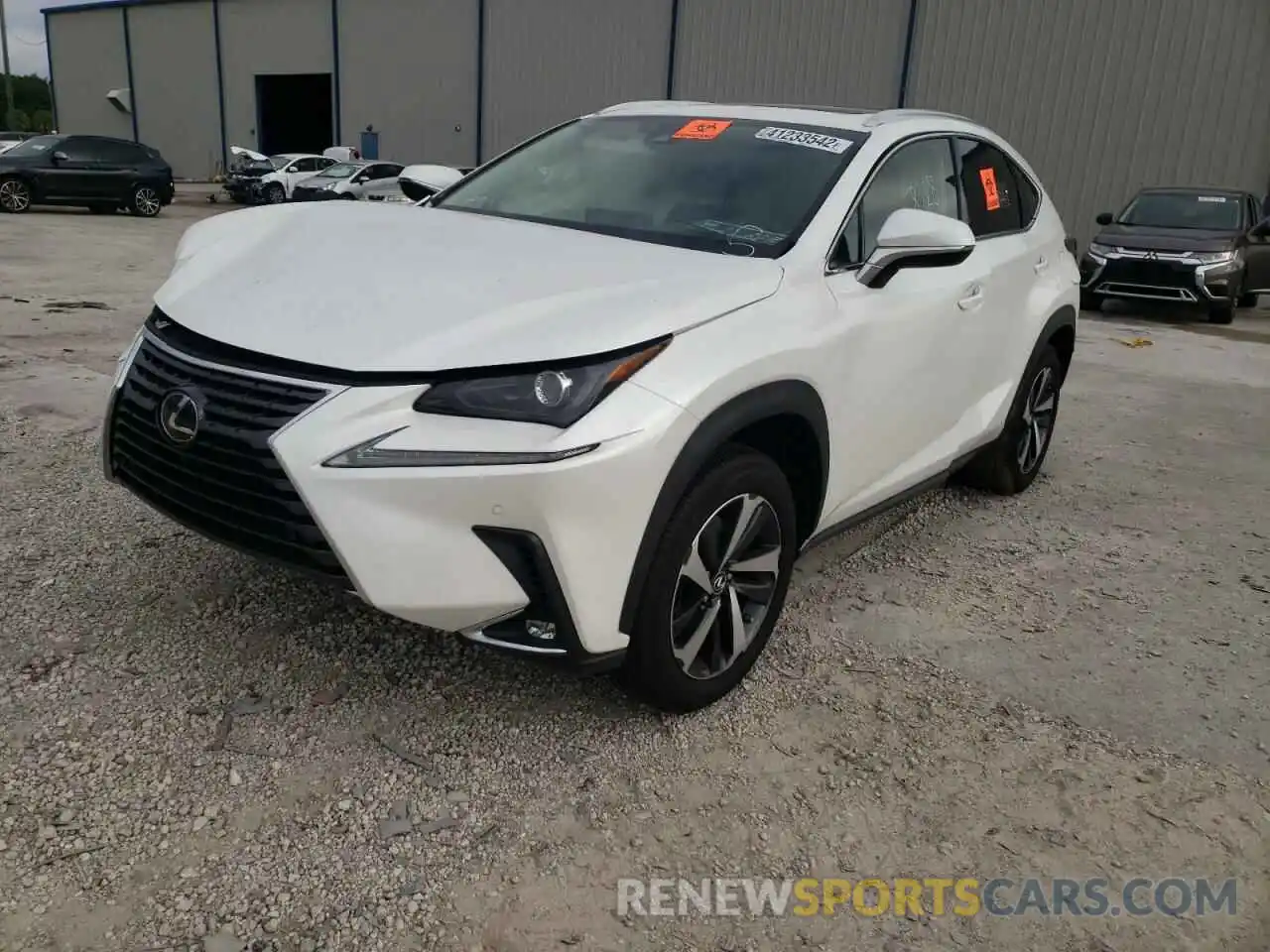 2 Фотография поврежденного автомобиля JTJGARBZ6M5034929 LEXUS NX 2021