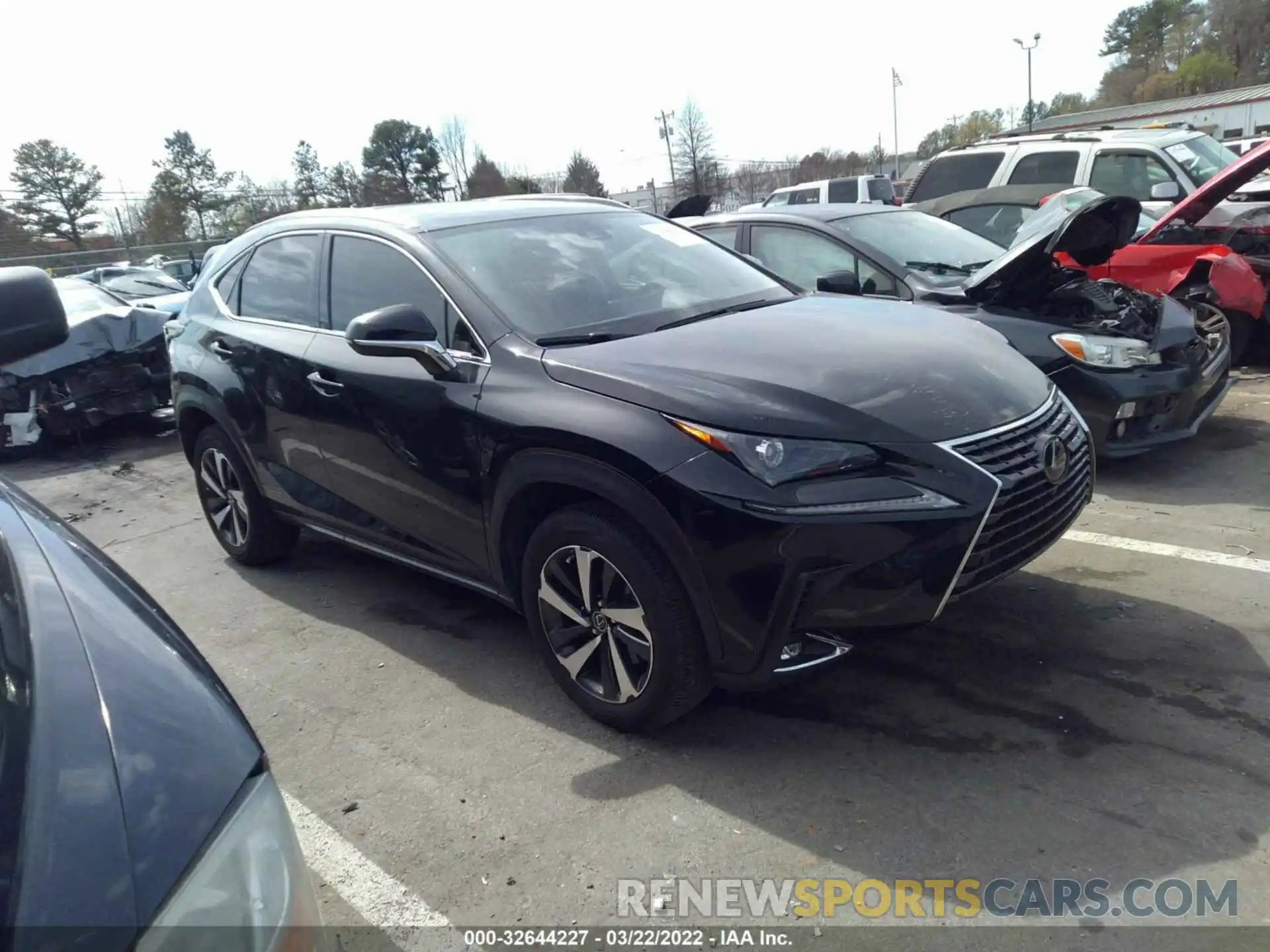 1 Photograph of a damaged car JTJGARBZ7M2180371 LEXUS NX 2021