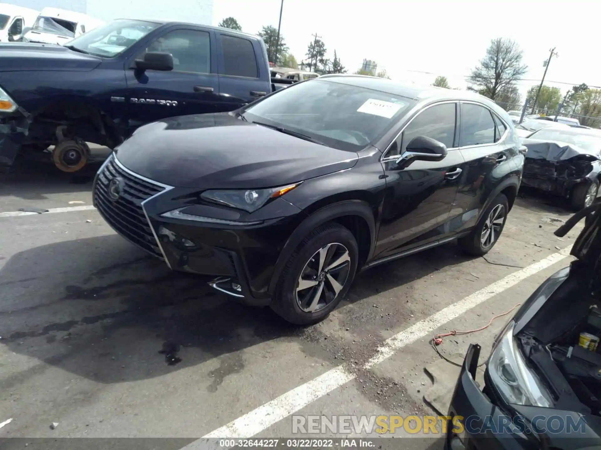 4 Фотография поврежденного автомобиля JTJGARBZ7M2180371 LEXUS NX 2021