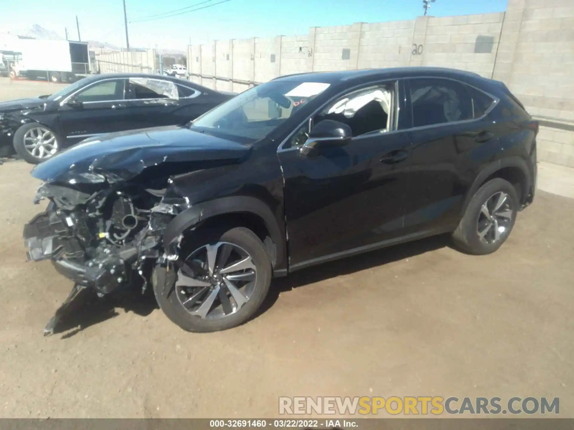 2 Photograph of a damaged car JTJGARBZ7M2181214 LEXUS NX 2021