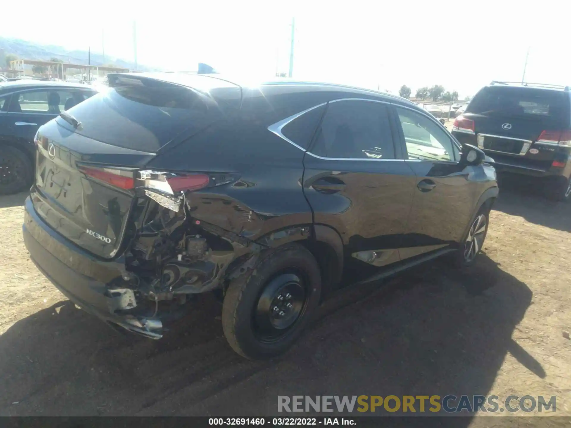 4 Photograph of a damaged car JTJGARBZ7M2181214 LEXUS NX 2021