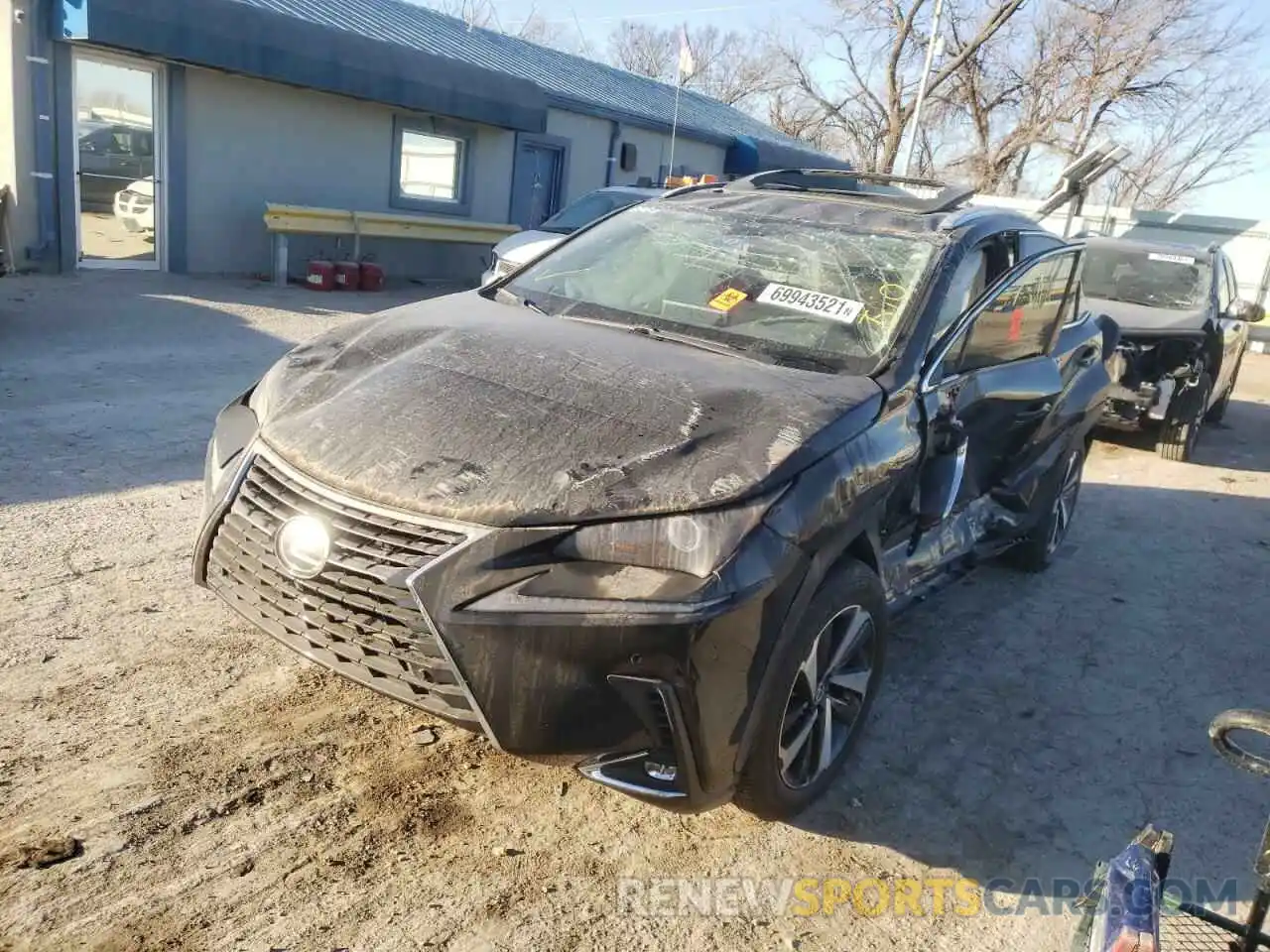 2 Photograph of a damaged car JTJGARBZ7M2182380 LEXUS NX 2021