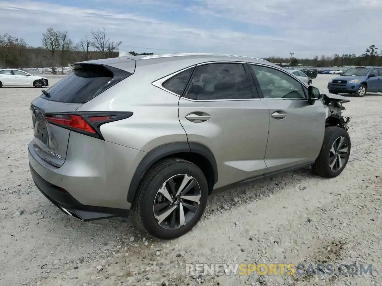 3 Фотография поврежденного автомобиля JTJGARBZ7M2183304 LEXUS NX 2021