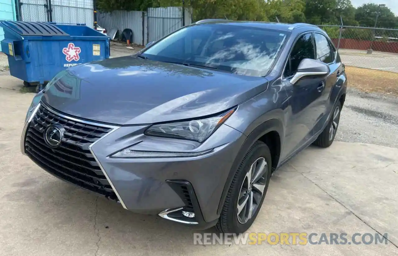 2 Photograph of a damaged car JTJGARBZ7M2183691 LEXUS NX 2021