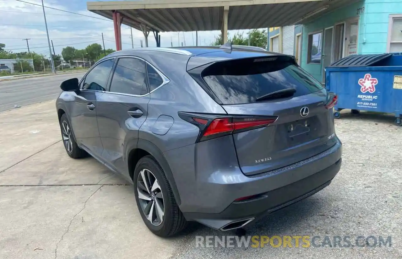 3 Photograph of a damaged car JTJGARBZ7M2183691 LEXUS NX 2021