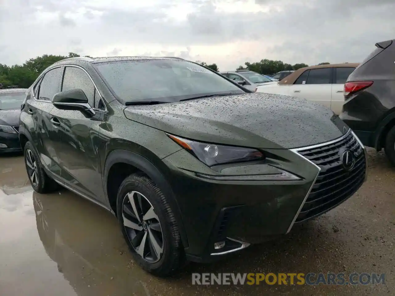 1 Photograph of a damaged car JTJGARBZ7M2196618 LEXUS NX 2021