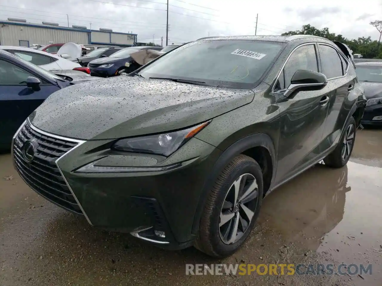 2 Photograph of a damaged car JTJGARBZ7M2196618 LEXUS NX 2021