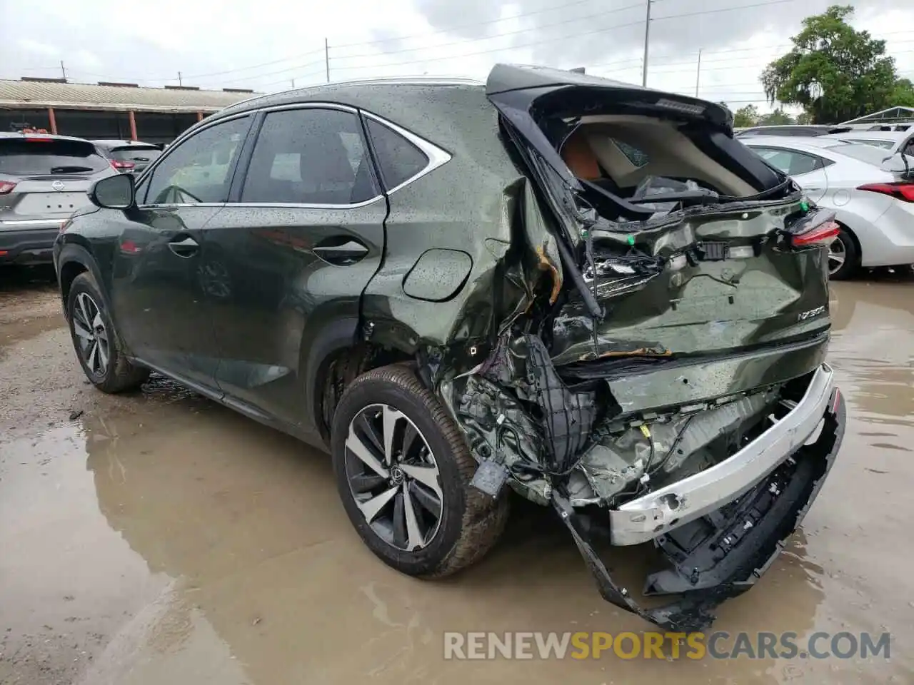 3 Photograph of a damaged car JTJGARBZ7M2196618 LEXUS NX 2021