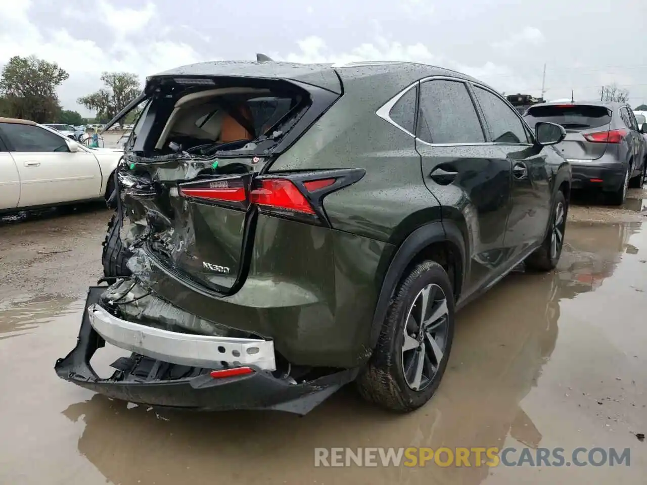 4 Photograph of a damaged car JTJGARBZ7M2196618 LEXUS NX 2021