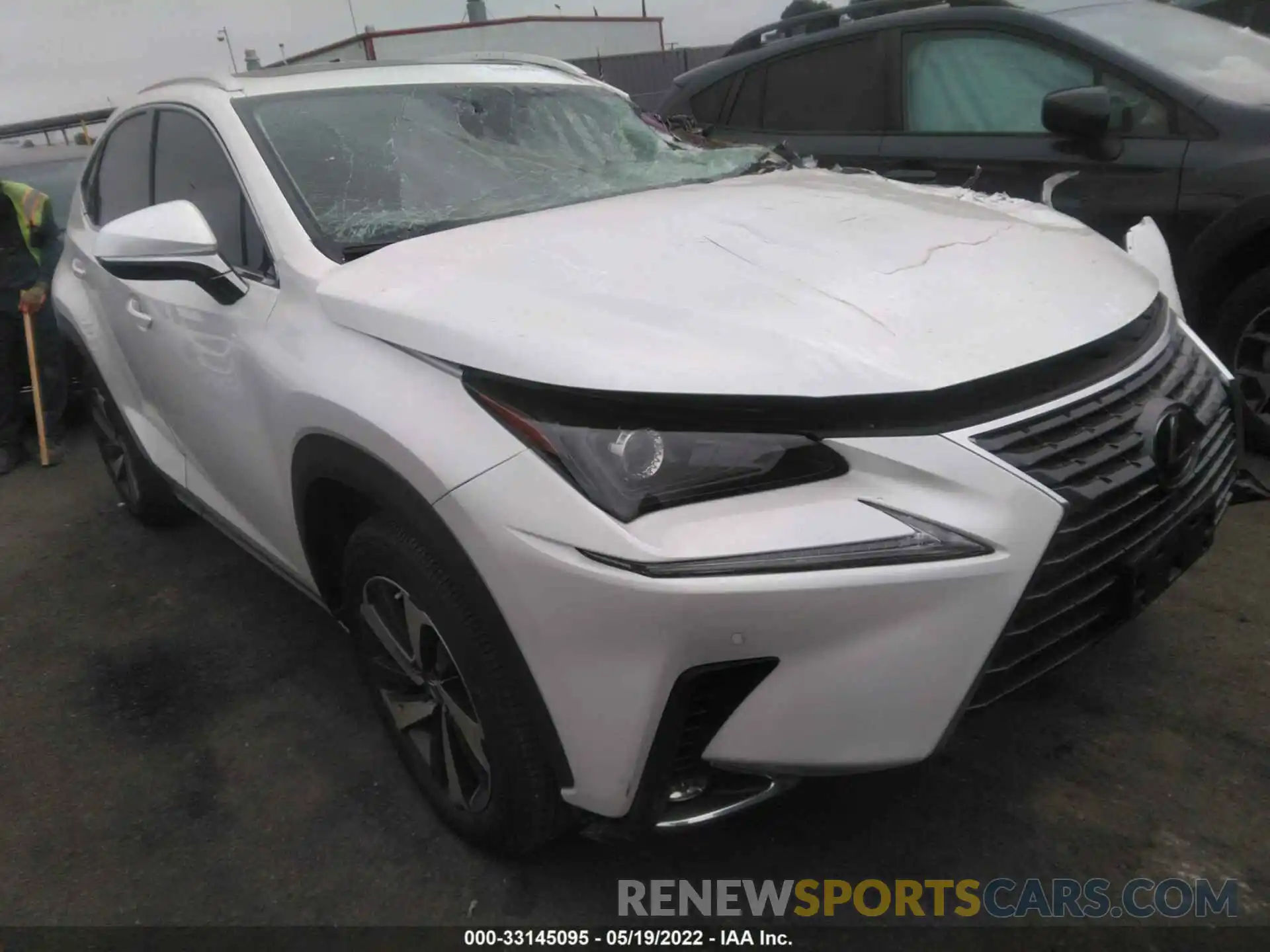 1 Photograph of a damaged car JTJGARBZ7M5028699 LEXUS NX 2021