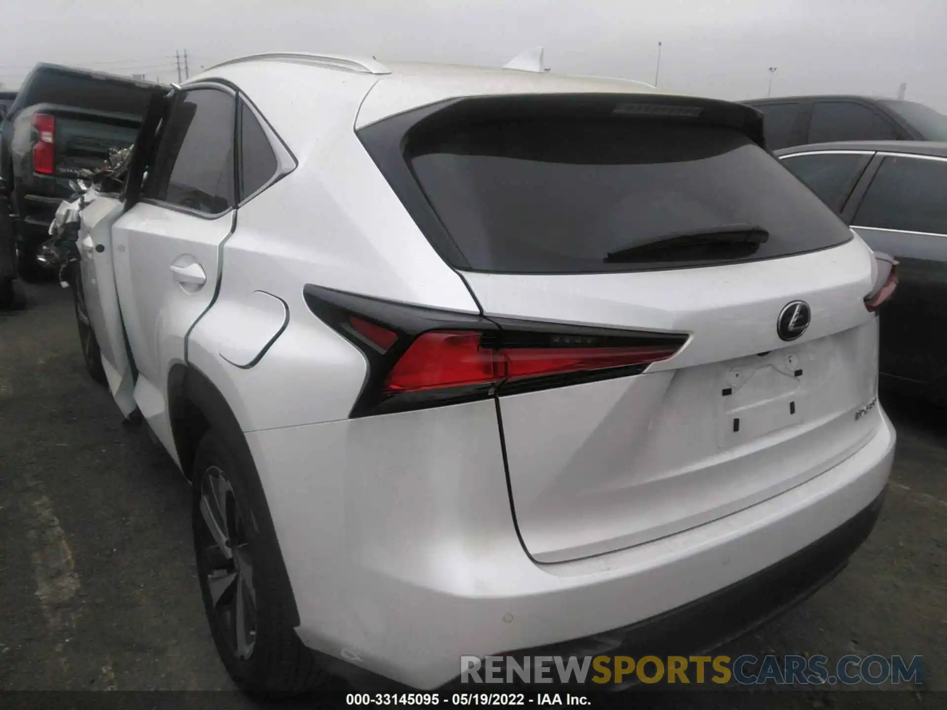 3 Фотография поврежденного автомобиля JTJGARBZ7M5028699 LEXUS NX 2021