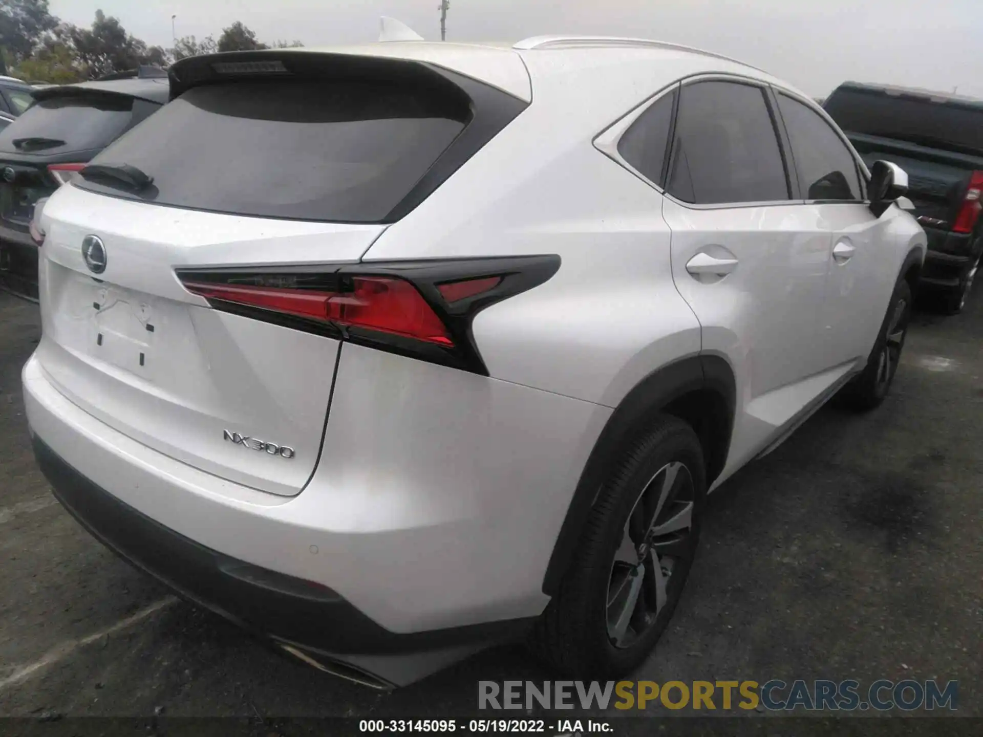 4 Фотография поврежденного автомобиля JTJGARBZ7M5028699 LEXUS NX 2021