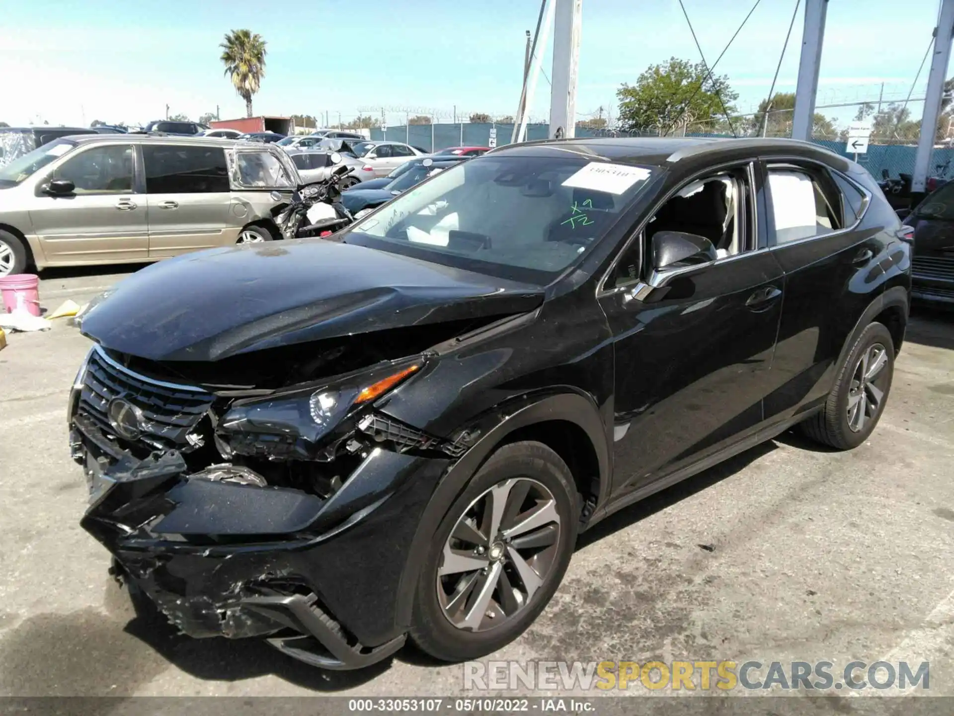 2 Photograph of a damaged car JTJGARBZ9M2182896 LEXUS NX 2021