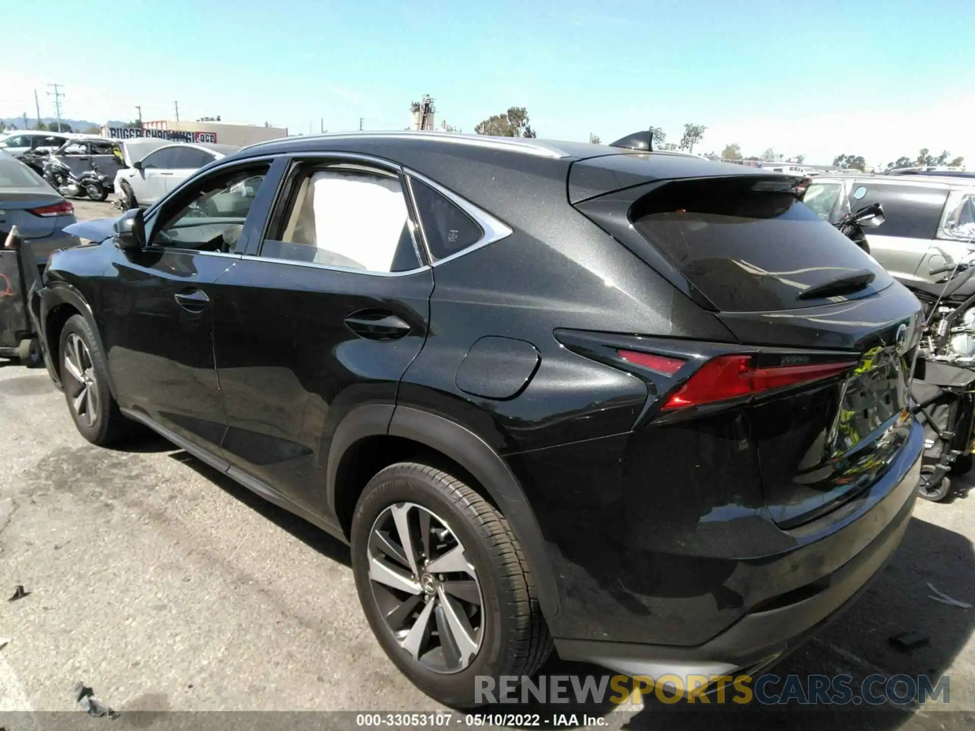 3 Фотография поврежденного автомобиля JTJGARBZ9M2182896 LEXUS NX 2021