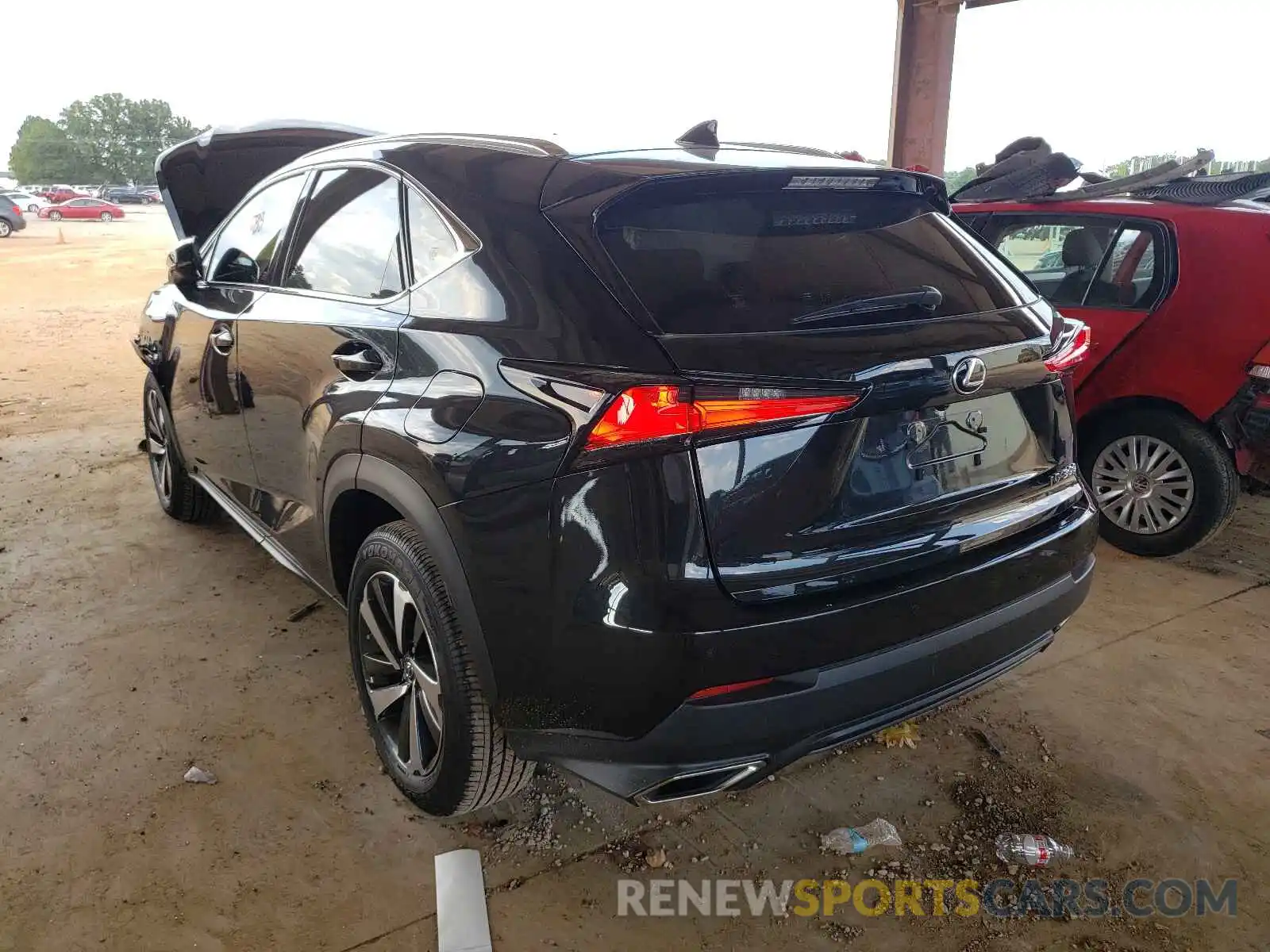 3 Фотография поврежденного автомобиля JTJGARBZ9M2193493 LEXUS NX 2021