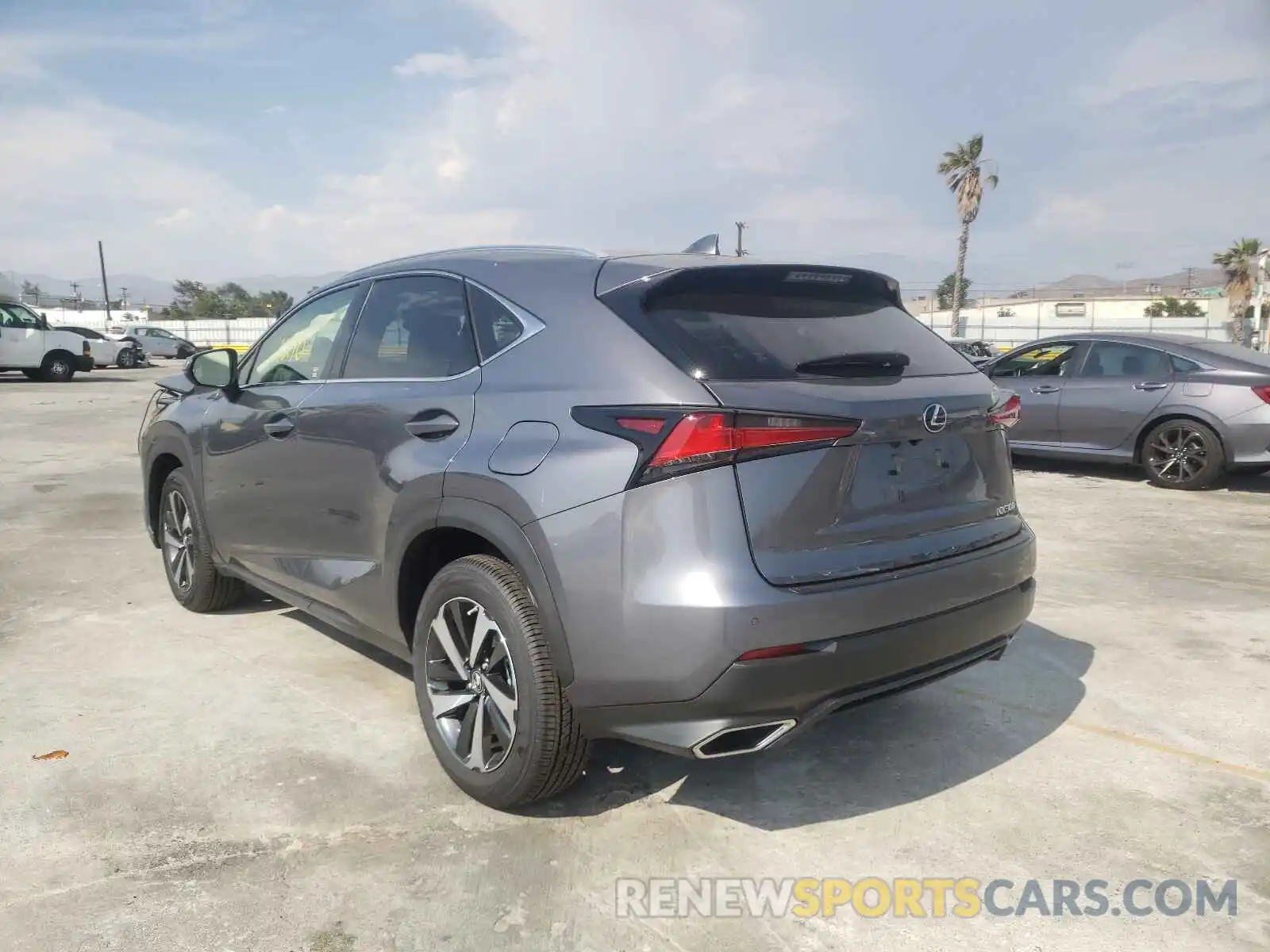 3 Photograph of a damaged car JTJGARBZ9M2194014 LEXUS NX 2021