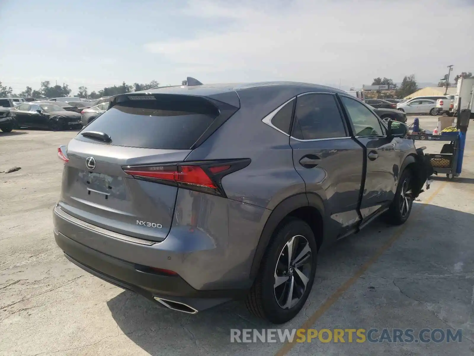 4 Photograph of a damaged car JTJGARBZ9M2194014 LEXUS NX 2021