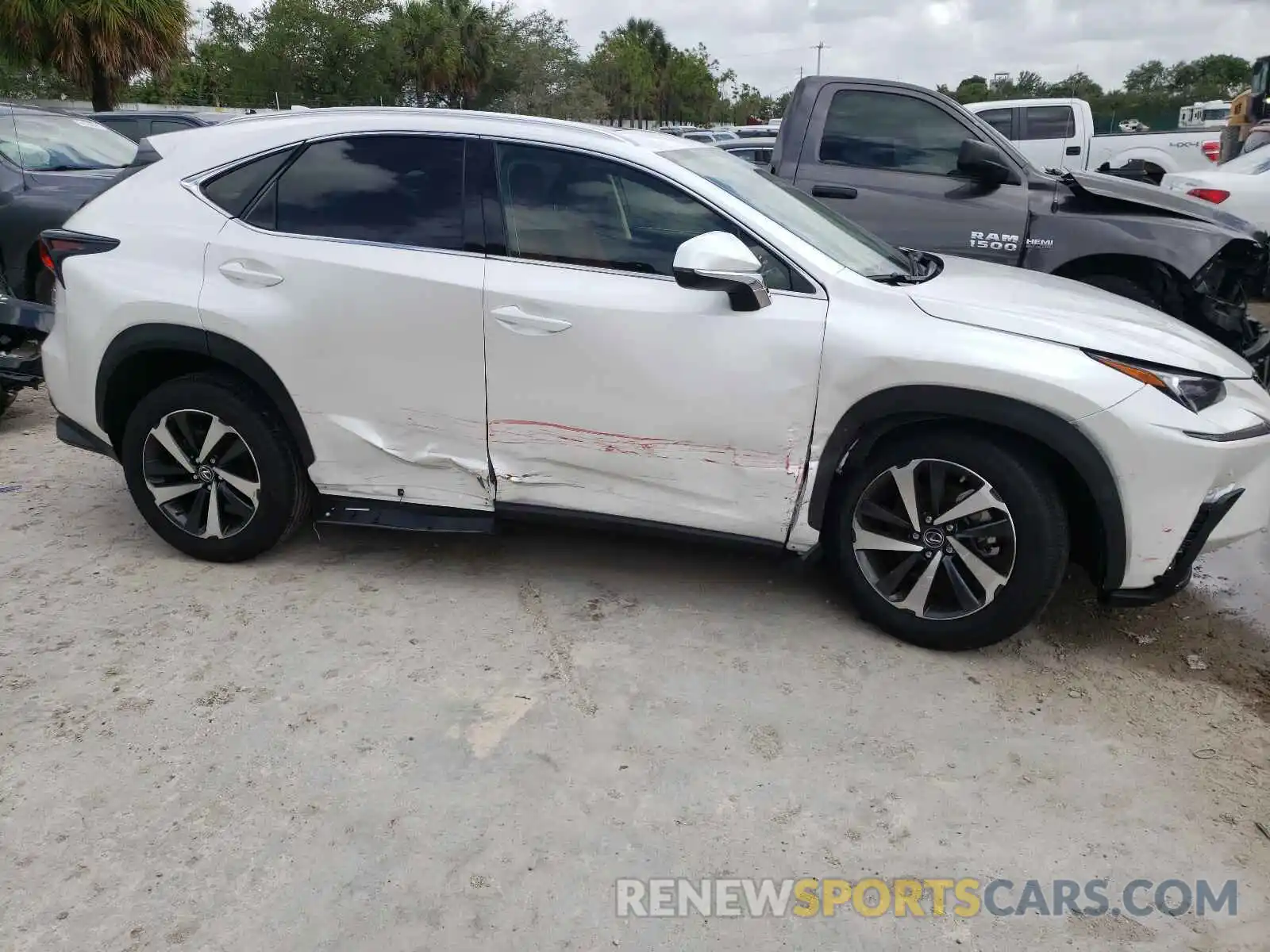 9 Фотография поврежденного автомобиля JTJGARBZ9M5029577 LEXUS NX 2021