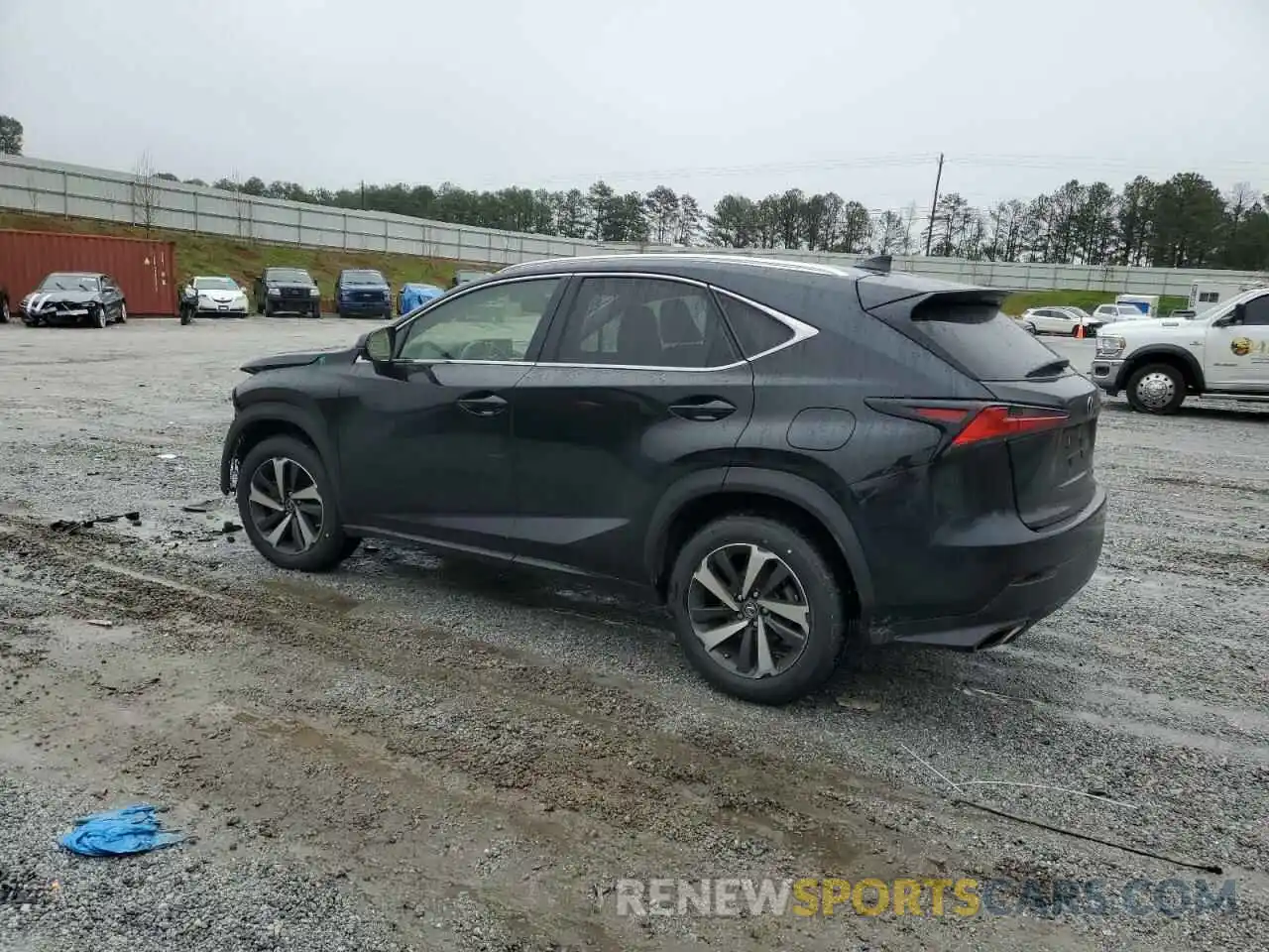 2 Фотография поврежденного автомобиля JTJGARBZXM2178422 LEXUS NX 2021