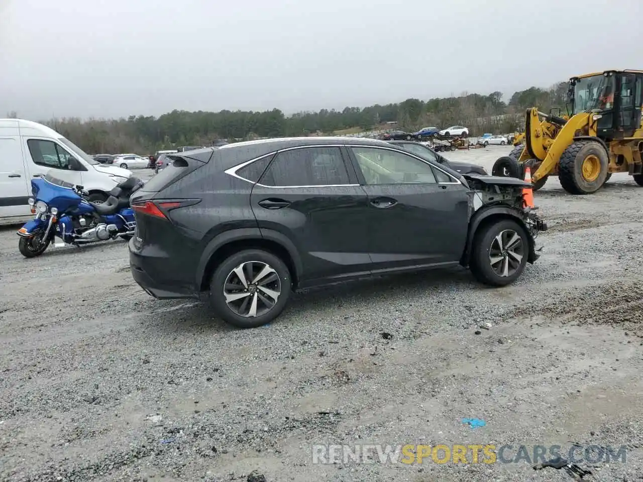 3 Photograph of a damaged car JTJGARBZXM2178422 LEXUS NX 2021