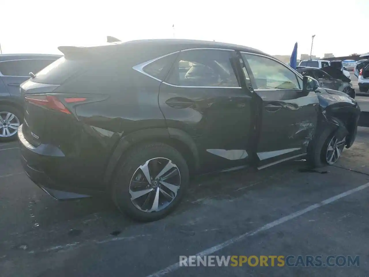 3 Photograph of a damaged car JTJGARBZXM2187007 LEXUS NX 2021