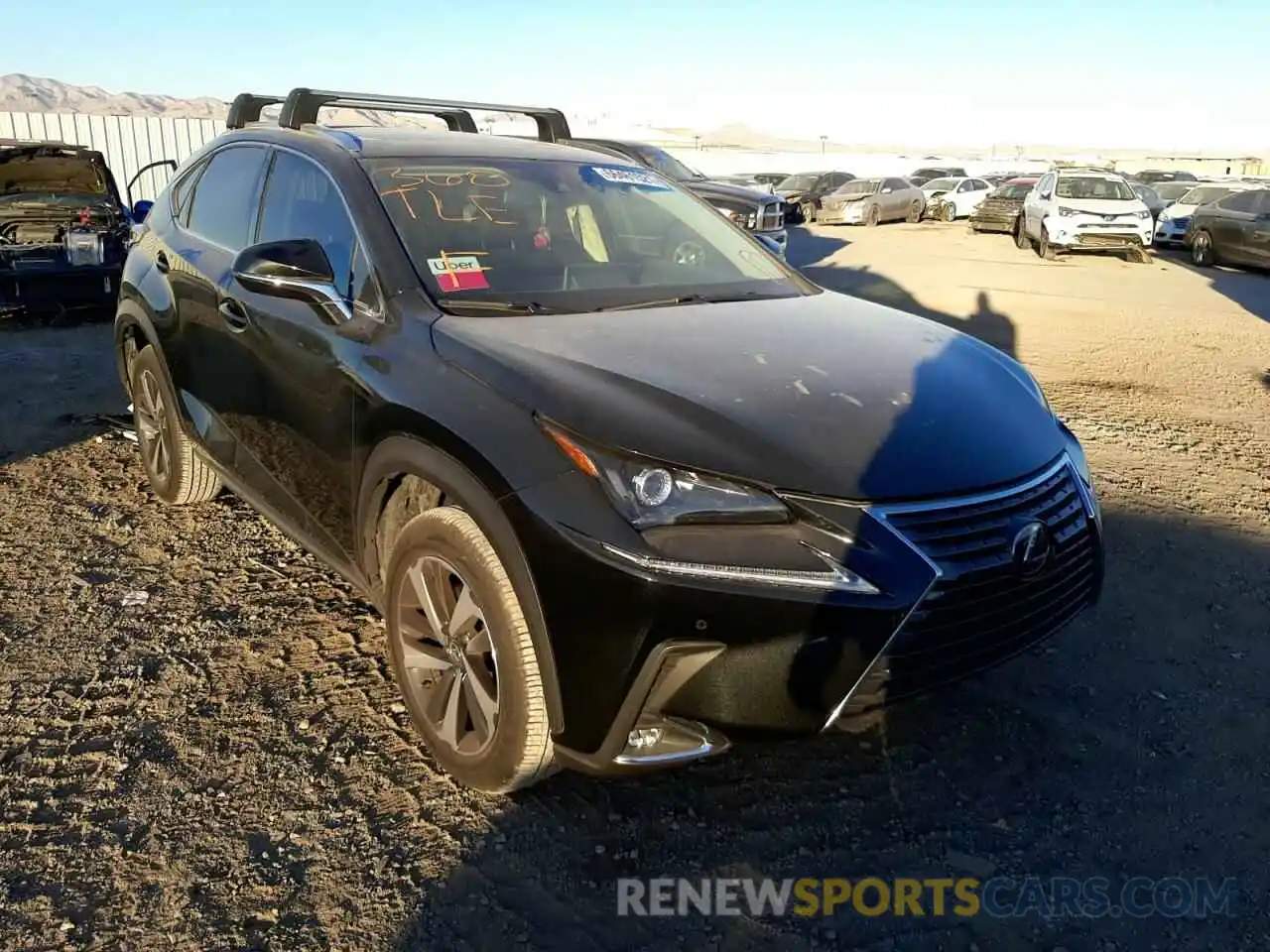 1 Photograph of a damaged car JTJGARBZXM2188903 LEXUS NX 2021