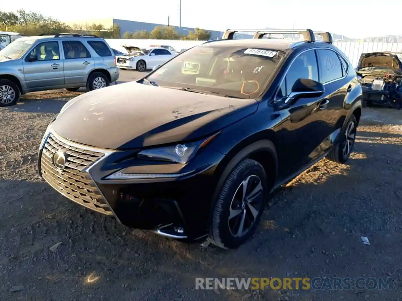 2 Photograph of a damaged car JTJGARBZXM2188903 LEXUS NX 2021