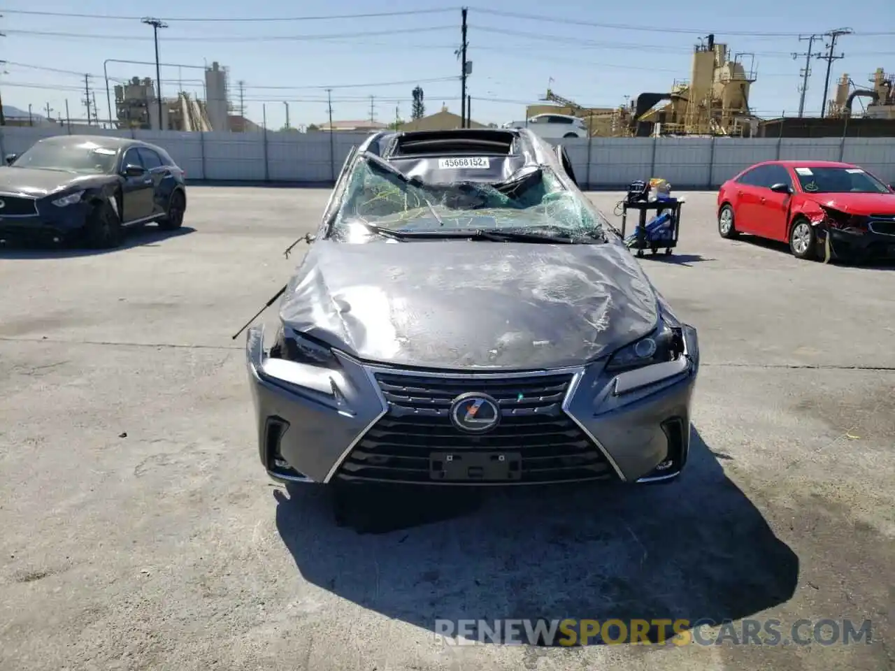 9 Photograph of a damaged car JTJGARBZXM2199674 LEXUS NX 2021