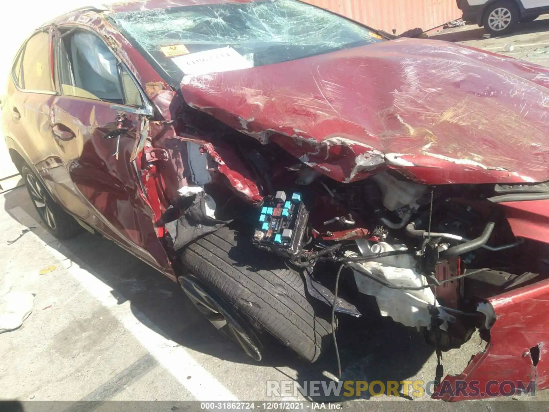 6 Photograph of a damaged car JTJGARBZXM5022136 LEXUS NX 2021