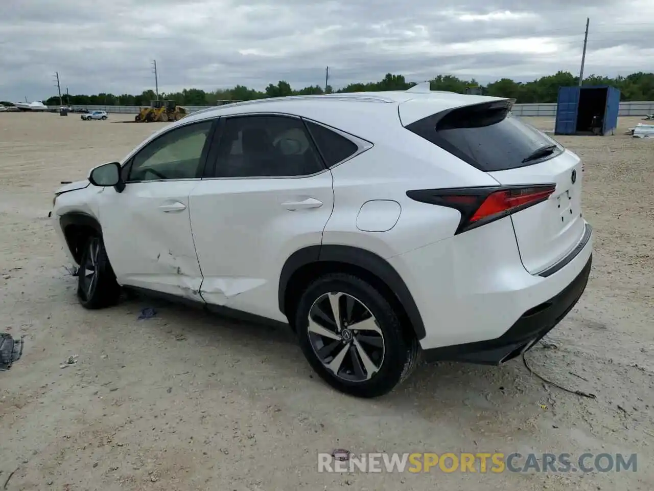 2 Фотография поврежденного автомобиля JTJGARBZXM5022587 LEXUS NX 2021