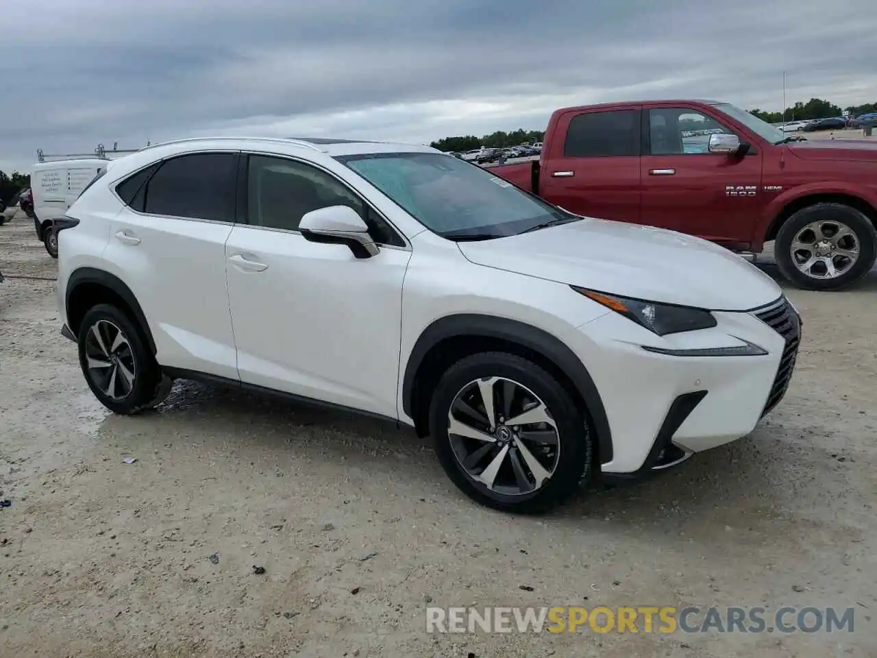 4 Photograph of a damaged car JTJGARBZXM5022587 LEXUS NX 2021