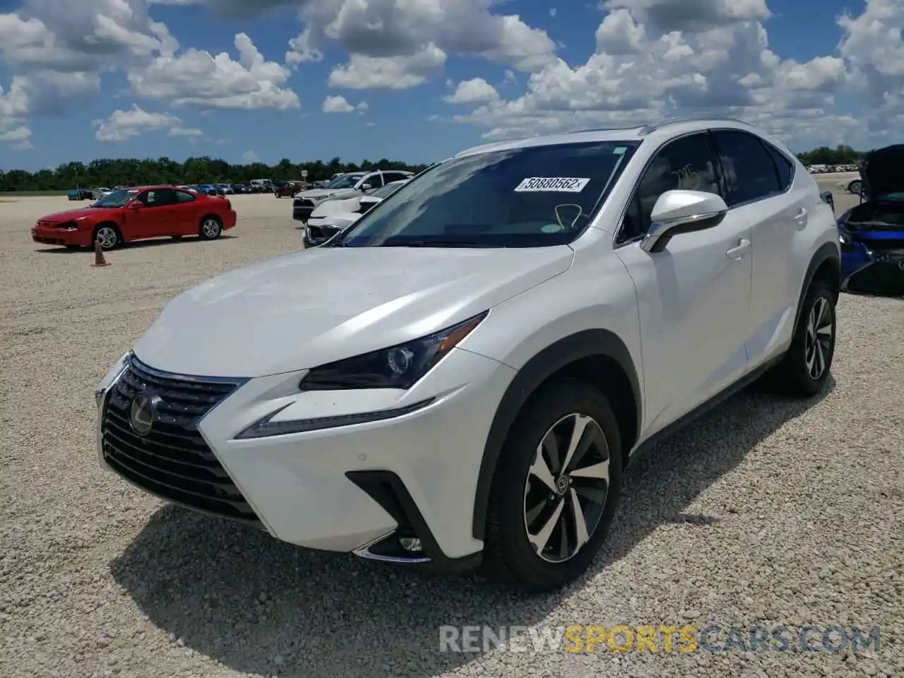 2 Фотография поврежденного автомобиля JTJGARBZXM5025151 LEXUS NX 2021