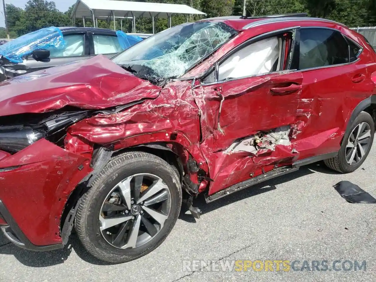 9 Photograph of a damaged car JTJGARBZXM5034142 LEXUS NX 2021