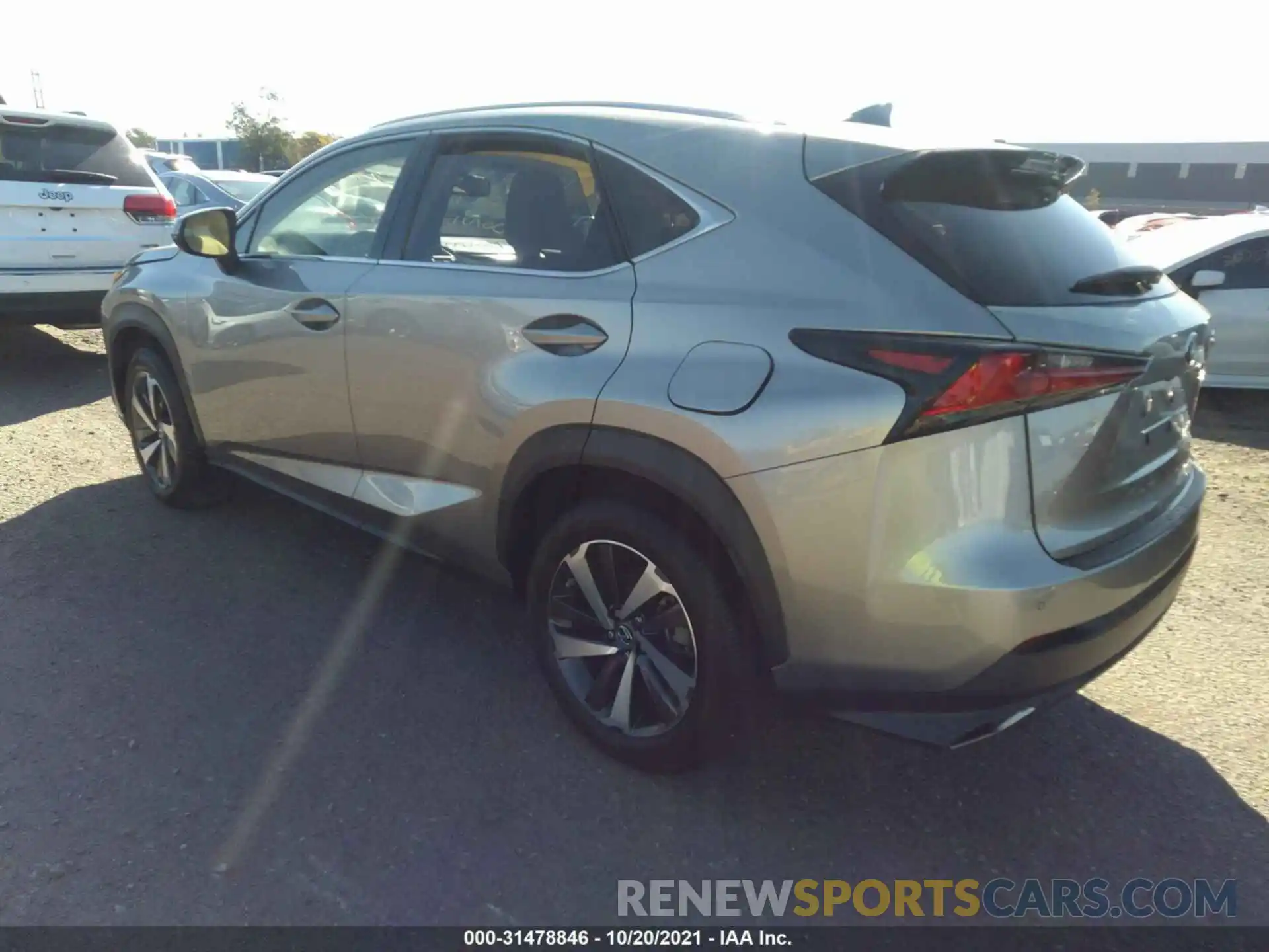 3 Photograph of a damaged car JTJGARDZ0M2239273 LEXUS NX 2021