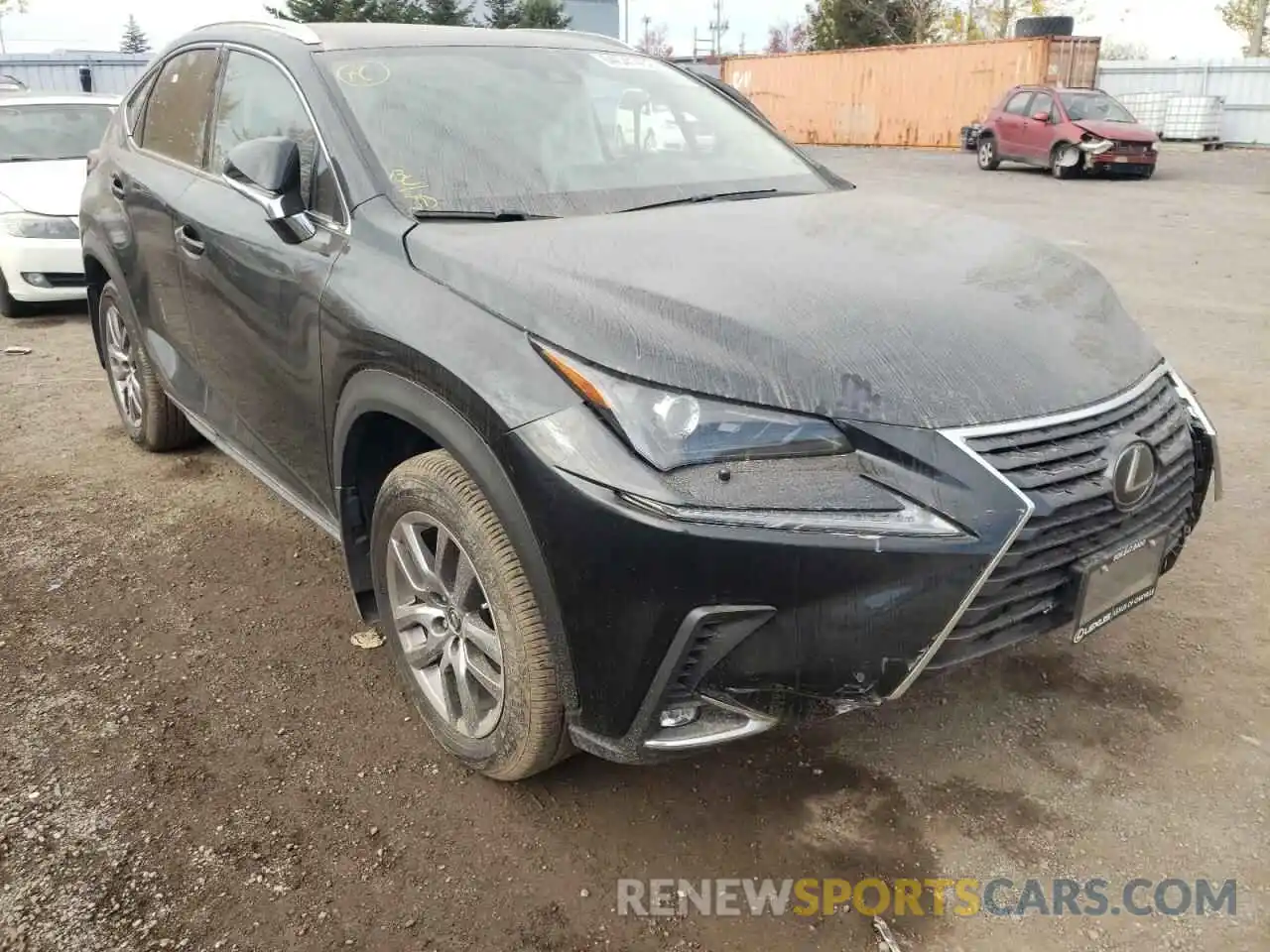 1 Photograph of a damaged car JTJGARDZ0M2240827 LEXUS NX 2021