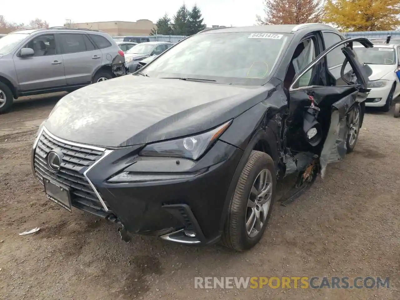 2 Photograph of a damaged car JTJGARDZ0M2240827 LEXUS NX 2021