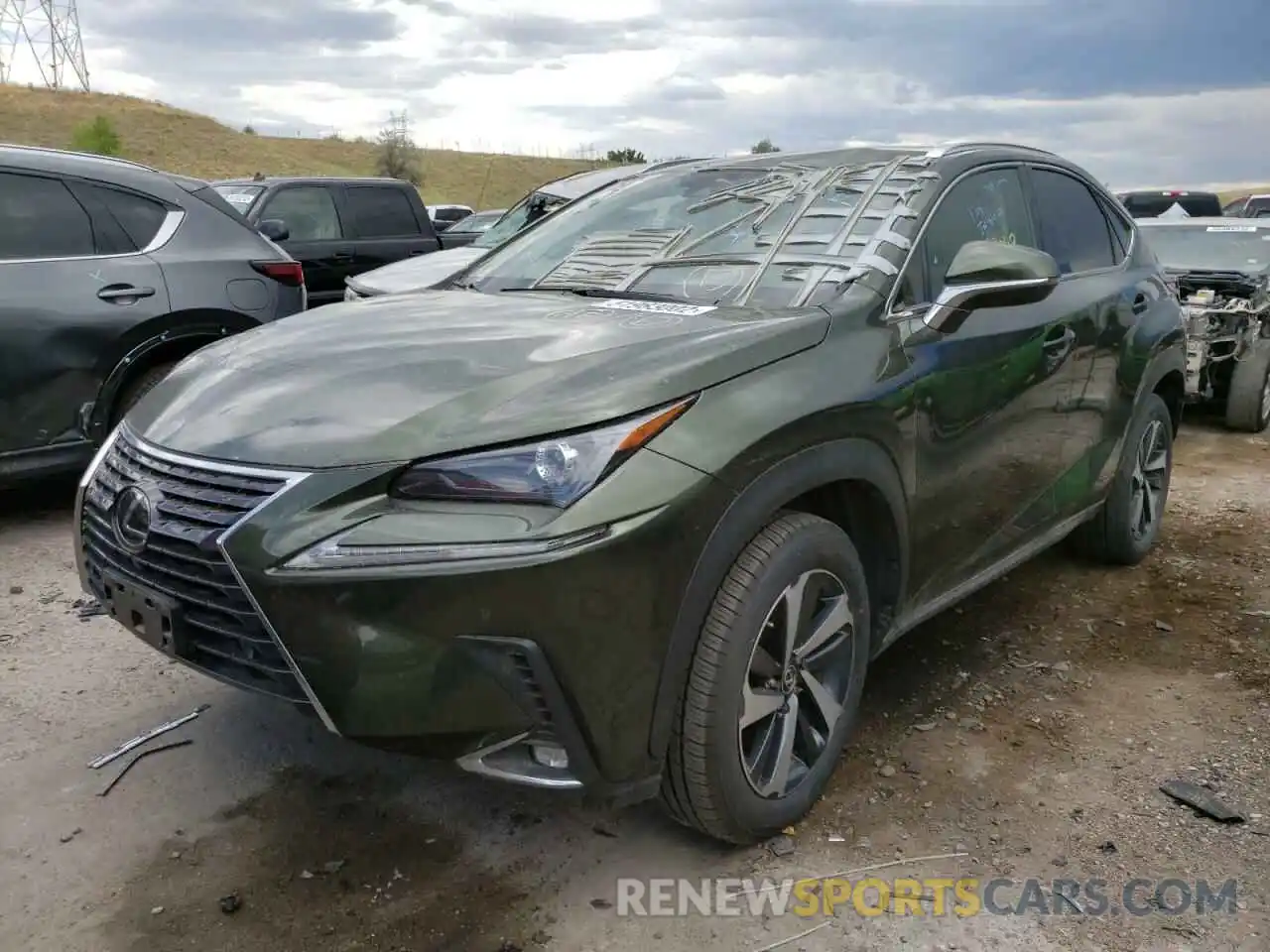 2 Photograph of a damaged car JTJGARDZ0M2241945 LEXUS NX 2021